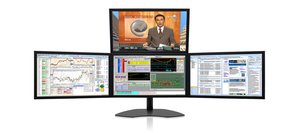 Four-Screen Monitors: Zenview Apex professional-grade four-screen LCD monitors